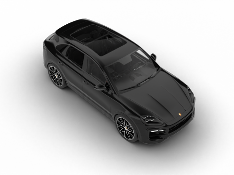 Porsche Cayenne Edizione Nera 2025 Modello 3D