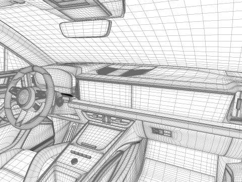 Porsche Cayenne Edizione Nera 2025 Modello 3D