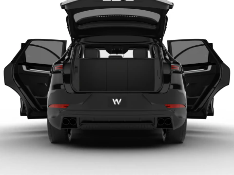 保时捷卡宴黑色版 HQ 2025 3D 模型