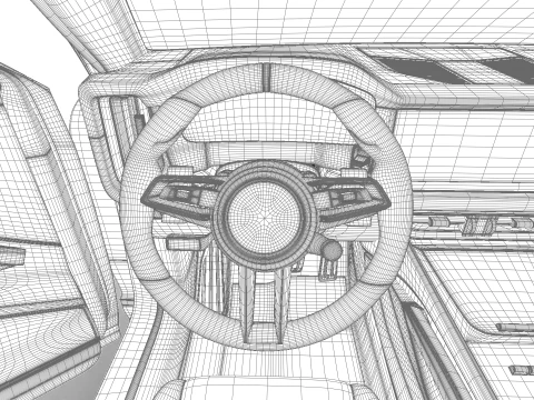保时捷卡宴黑色版 HQ 2025 3D 模型