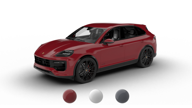 Porsche Cayenne GTS 2025 3D Model .c4d .max .obj .3ds .fbx .stl .blend 