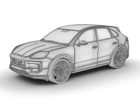 Porsche Cayenne GTS 2025 Modello 3D