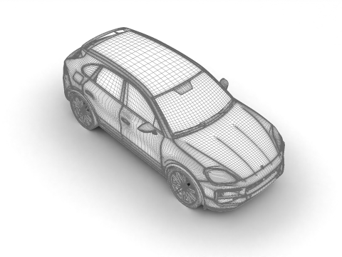 Porsche Cayenne GTS 2025 3D Model