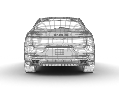 Porsche Cayenne GTS 2025 3D Model