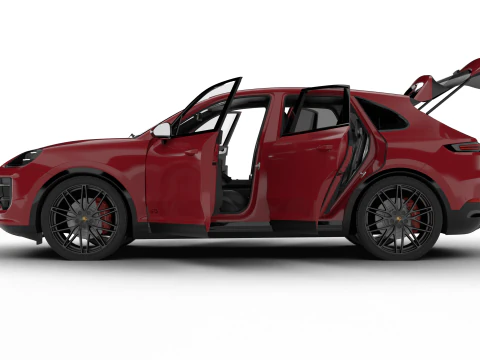 Porsche Cayenne GTS 2025 Sede Modelo 3D