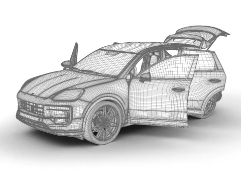 Porsche Cayenne GTS 2025 Sede Modelo 3D
