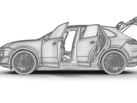 Porsche Cayenne GTS 2025 Sede Modelo 3D