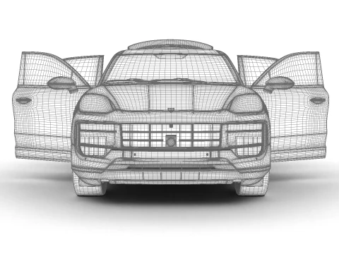 Porsche Cayenne GTS 2025 Sede Modelo 3D