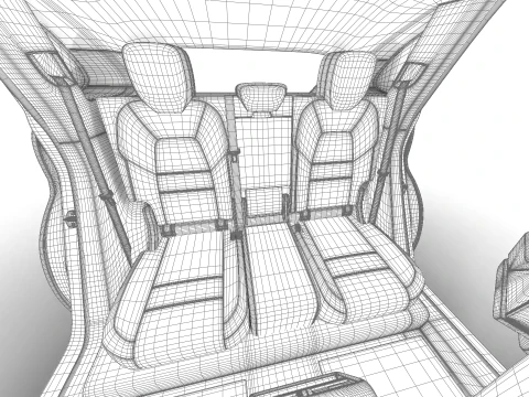 Porsche Cayenne GTS 2025 Sede Modelo 3D