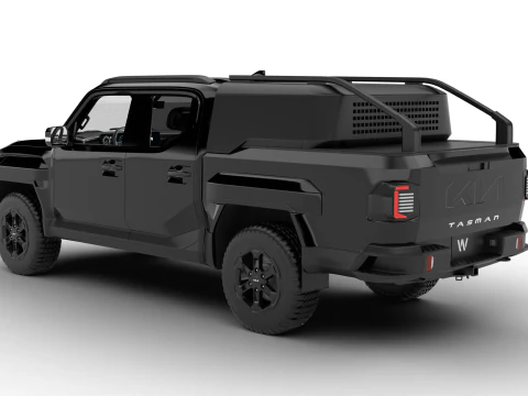Kia Tasman personalizzata 2026 Modello 3D