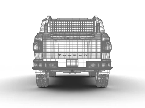 Kia Tasman personalizzata 2026 Modello 3D