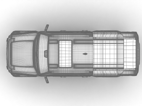 Kia Tasman Customized 2026 3D Model