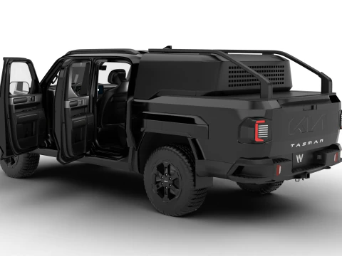 Kia Tasman Personalizzato 2026 HQ Modello 3D