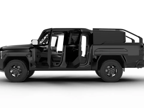 Kia Tasman Personalizzato 2026 HQ Modello 3D