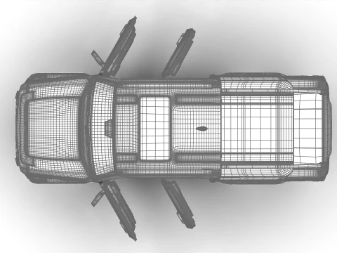 Kia Tasman Personalizzato 2026 HQ Modello 3D