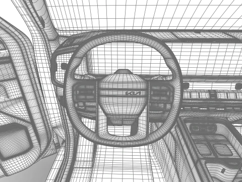 Kia Tasman Personalizzato 2026 HQ Modello 3D