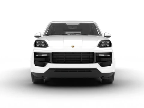 ポルシェ カイエン ターボ E ハイブリッド 2025 3Dモデル