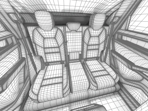 ポルシェ カイエン ターボ E ハイブリッド 2025 3Dモデル