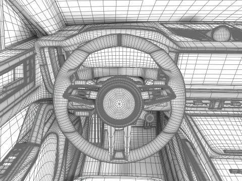 ポルシェ カイエン ターボ E ハイブリッド 2025 3Dモデル