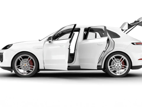 Porsche Cayenne Turbo E-Hybrid 2025 HQ Modello 3D