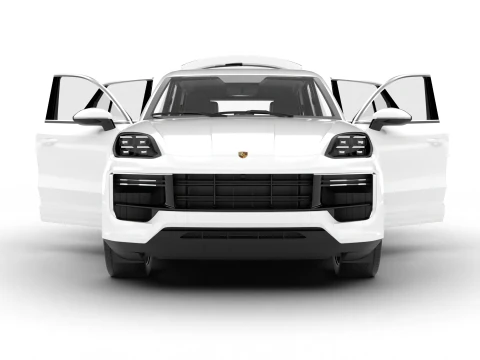 Porsche Cayenne Turbo E-Hybrid 2025 HQ Modello 3D