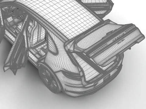 Porsche Cayenne Turbo E-Hybrid 2025 HQ Modello 3D