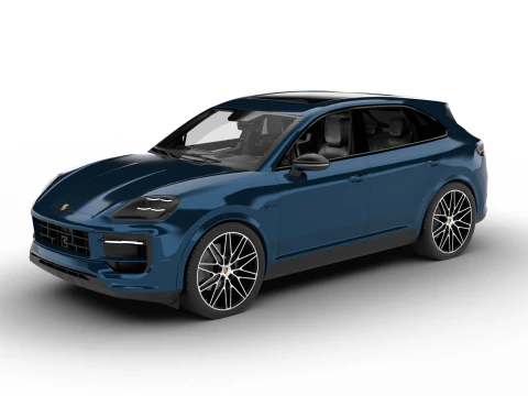 Porsche Cayenne E-Hybrid Black Edition 2025 Modello 3D