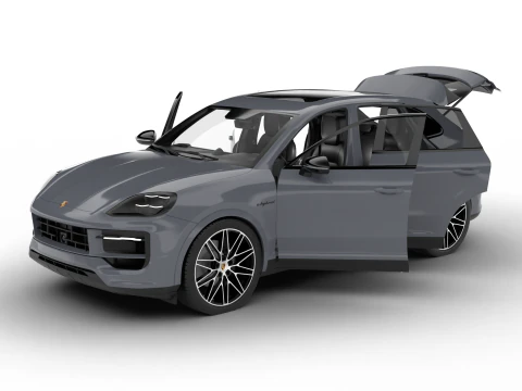 Porsche Cayenne E-Hybrid Black Edition 2025 Modello 3D
