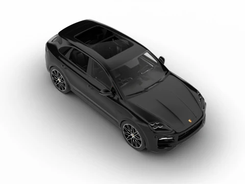 Porsche Cayenne E-Hybrid Black Edition 2025 Modello 3D