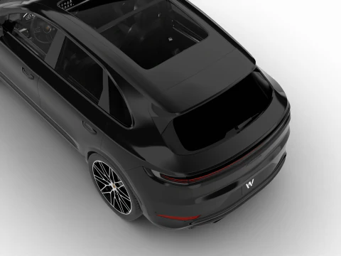 Porsche Cayenne E-Hybrid Black Edition 2025 Modello 3D