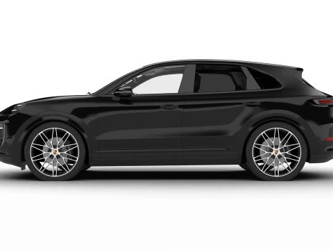 Porsche Cayenne E-Hybrid Black Edition 2025 Modello 3D