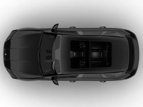 Porsche Cayenne E-Hybrid Black Edition 2025 Modello 3D