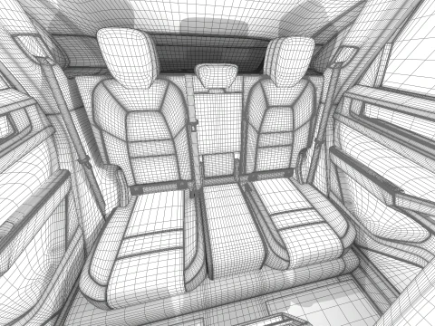 Porsche Cayenne E-Hybrid Black Edition 2025 Modello 3D