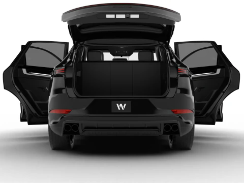 Porsche Cayenne E-Hybrid Black Edition HQ 2025 Modello 3D