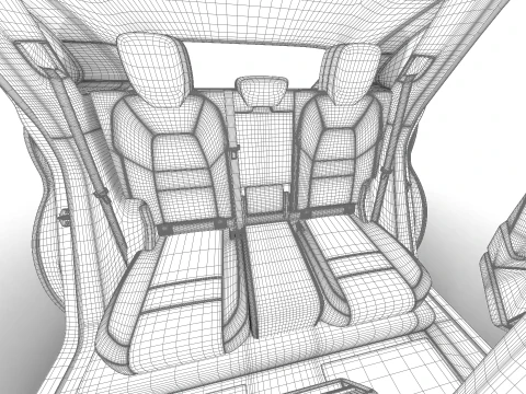 Porsche Cayenne E-Hybrid Black Edition HQ 2025 Modello 3D