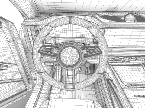 Porsche Cayenne E-Hybrid Black Edition HQ 2025 Modello 3D