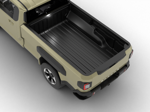 Kia Tasman Single Cab 2026 3D Model