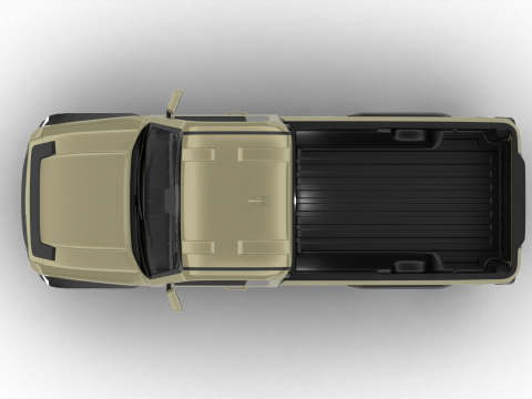 Kia Tasman Single Cab 2026 3D Model