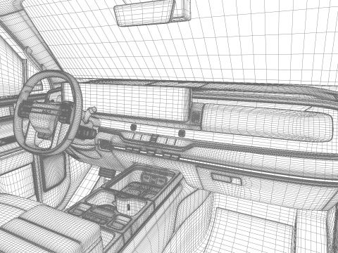 Kia Tasman Single Cab 2026 3D Model