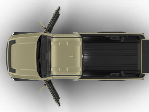 Kia Tasman cabina singola 2026 HQ Modello 3D