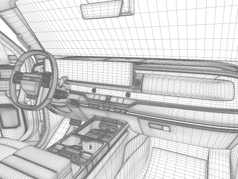 Kia Tasman cabina singola 2026 HQ Modello 3D