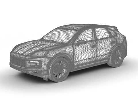 Porsche Cayenne S2025 Modello 3D