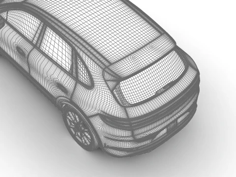 Porsche Cayenne S2025 Modello 3D