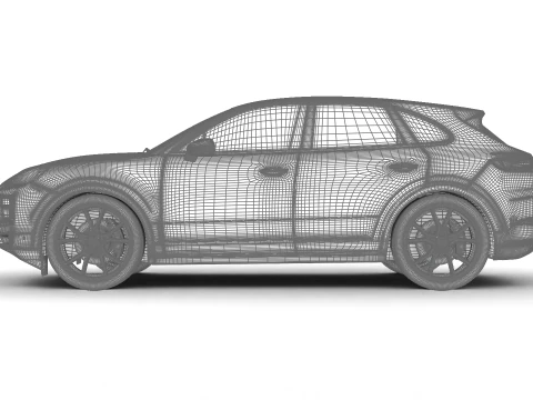Porsche Cayenne S2025 Modello 3D