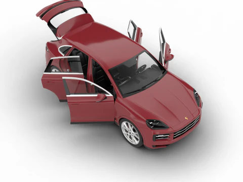 Porsche Cayenne S 2025 HQ Modelo 3D