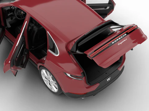 Porsche Cayenne S 2025 HQ Modelo 3D