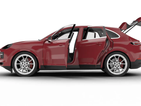 Porsche Cayenne S 2025 HQ Modelo 3D