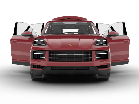 Porsche Cayenne S 2025 HQ Modelo 3D