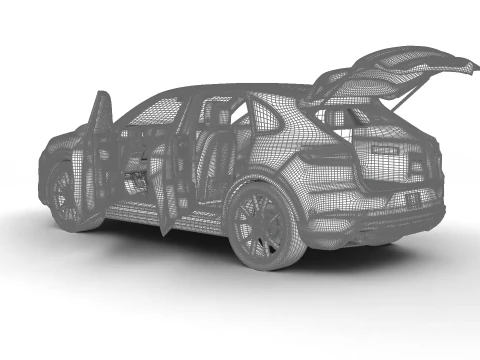 Porsche Cayenne S 2025 HQ Modelo 3D