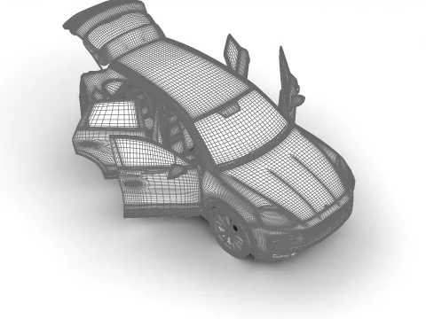 Porsche Cayenne S 2025 HQ Modelo 3D